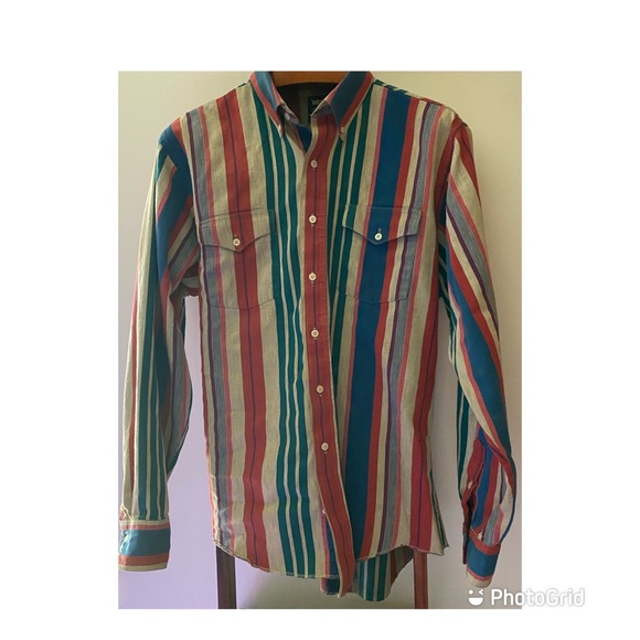 Wrangler Cowboy Cut Regular Fit 17-36 Large Shirt Vintage. - Picture 2 of 12